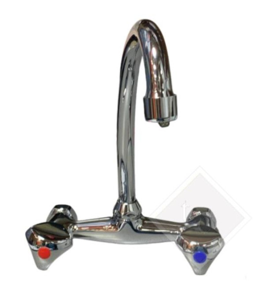 WALL SINK MIXER YG HIGH SPOUT 41JYG
