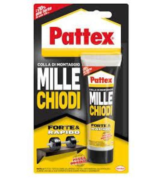 PATTEX MILLE CHIODI  FORTE & RAPIDO 52G