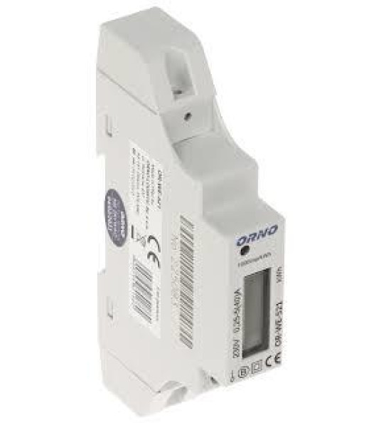 KWh METER 230V 1PH DIGITAL DIN 1M
