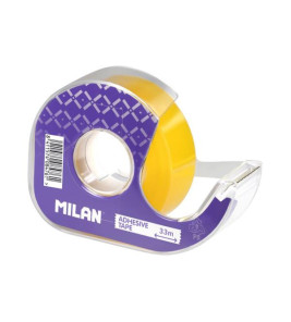 CLEAR ADHESIVE TAPE 19MM 33M IN DISPENSER