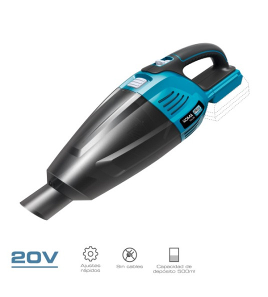VACUUM CLEANER 20V BARE  KOMA PRO