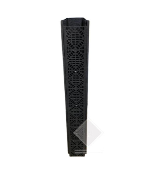ABS GUTTER & GRILL 13X7.5X100CM