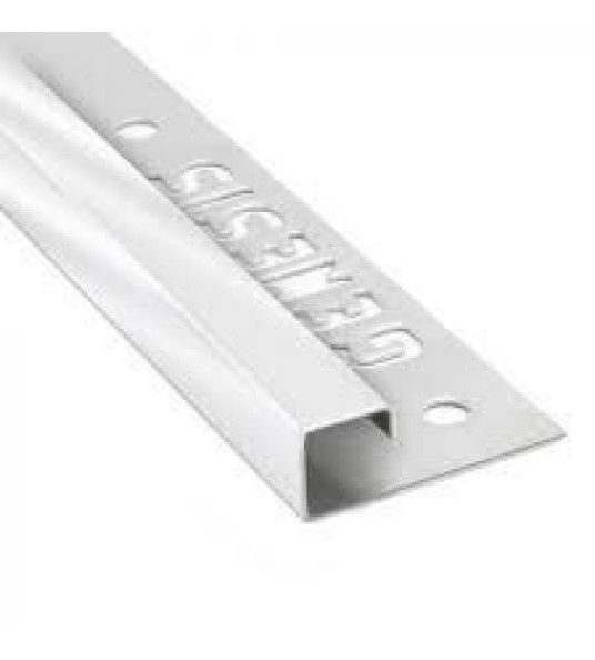 TILE TRIM ALUMINIUM MATT 10MM SQUARE