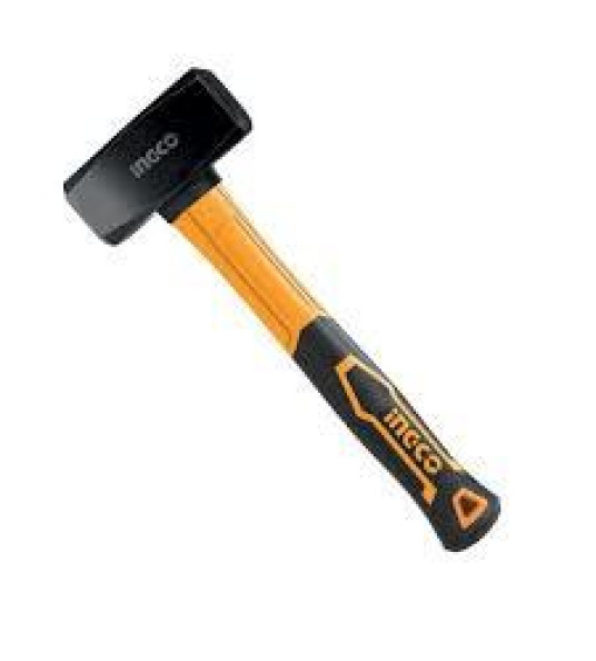 STEEL MALLET FIBRE HANDLE 1500G INGCO