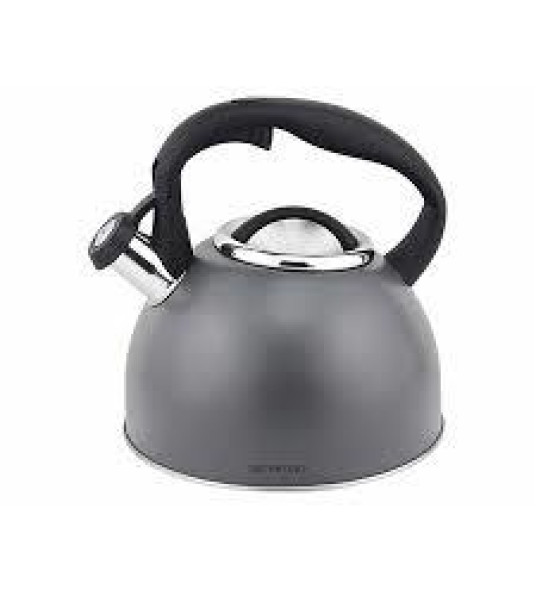 WHISTLING KETTLE 2.5L GREY MICHELINO