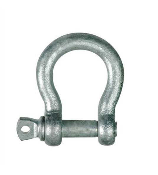 COMMERCIAL BOW SHACKLE 16MM GALVANIZED