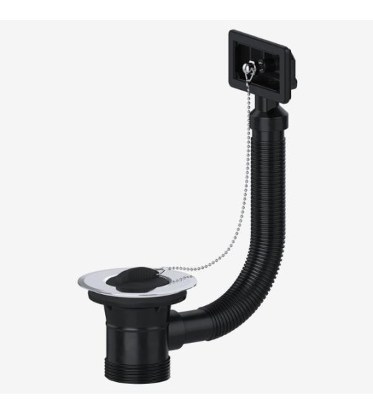 WASTEPLUG FOR SS SINK SQUARE OVERFLOW