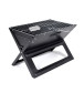 X-SHAPED FOLDING BARBECUE