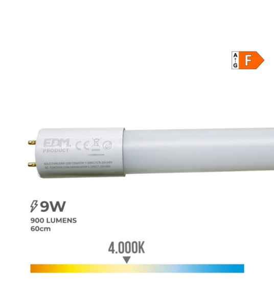 LAMP LED T8 60CM 4000K 9W 800LM LN=