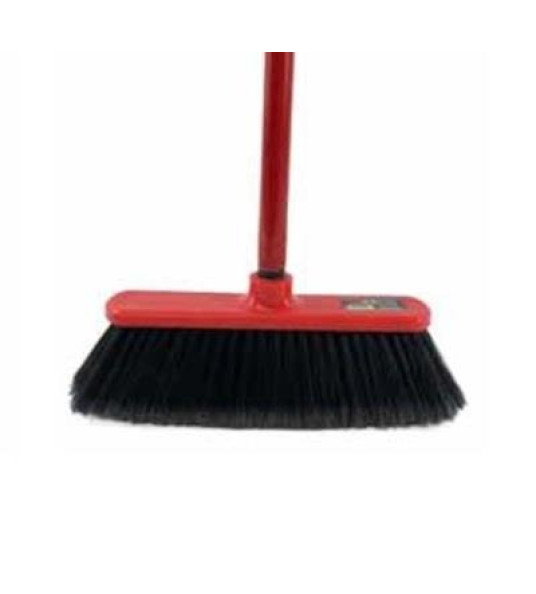 NYLON BROOM 261-B WITH METAL STICK