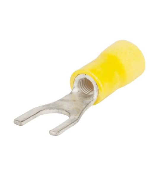 FORK TERMINAL YELLOW M6