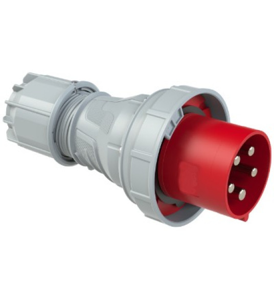 PLUG 3P+N+E 125A 6H IP67