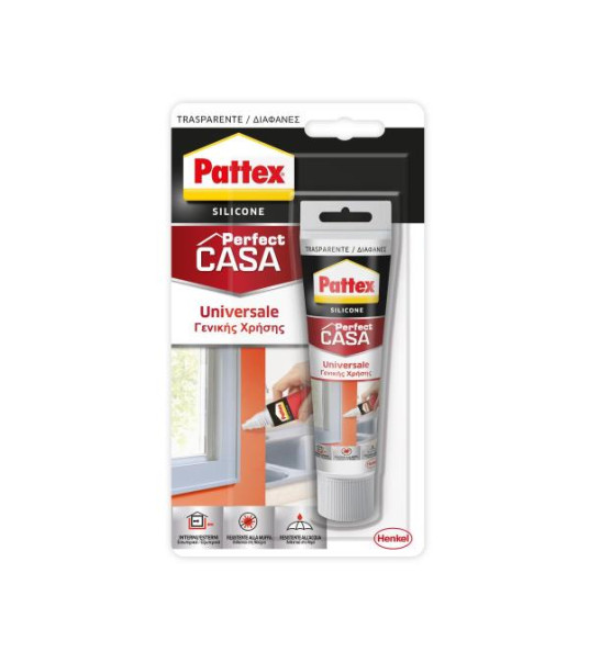 PATTEX SILICONE SEALANT 50ML CLEAR
