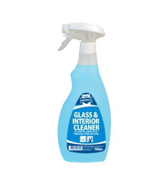 AMERICOL GLASS & INTERIOR CLEANER 750ML