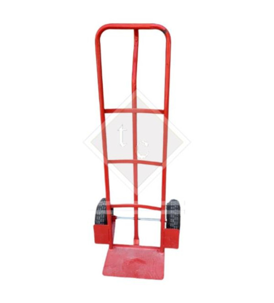 RED SACK TRUCK WITH  SOLID WHEELS