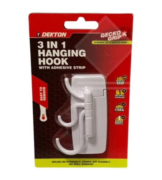 DEKTON GECKO GRIP HANGER 3-IN-1