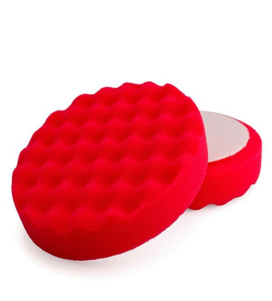 POLISHING FOAM PAD Ø150MM RED WAFFLE