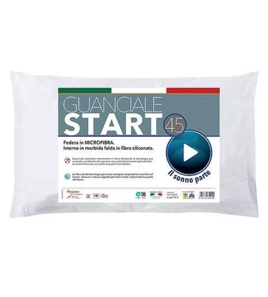 START SILCONIZED FIBRE PILLOW 45X75CM