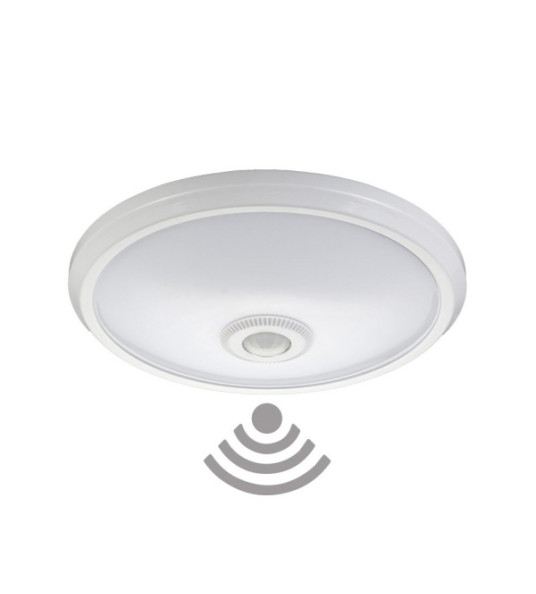 LIGHT FITTING TWILIGHT & MOTION SENSOR 2XE27 IP20