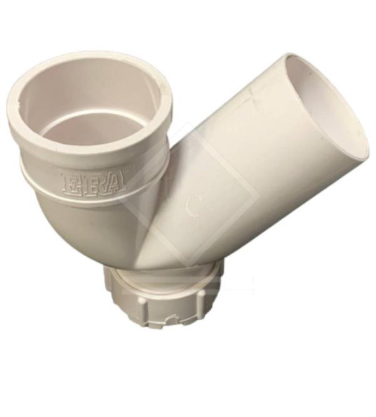 SYPHON 50MM WITH SCREW CAP WHITE