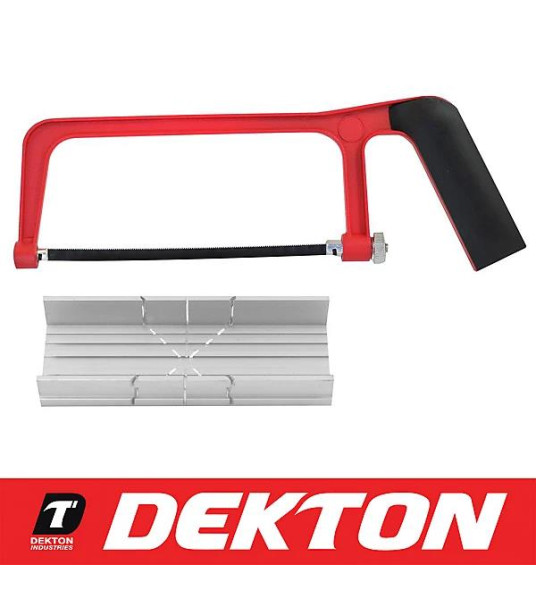 JUNIOR HACKSAW WITH MITRE BOX DEKTON