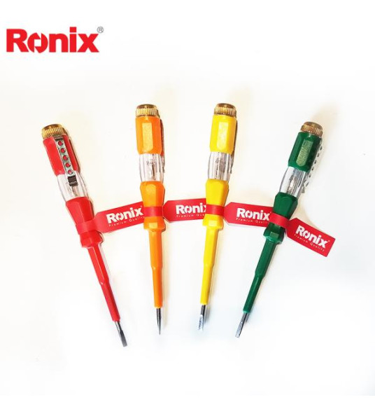 COLOURED VOLTAGE TESTER 140MM