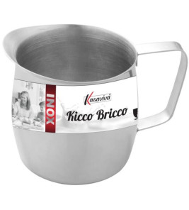 STAINLESS STEEL MILK PITCHER 650ML KASAVIVA STAINLESS STEEL MILK PITCHER 650ML KASAVIVA