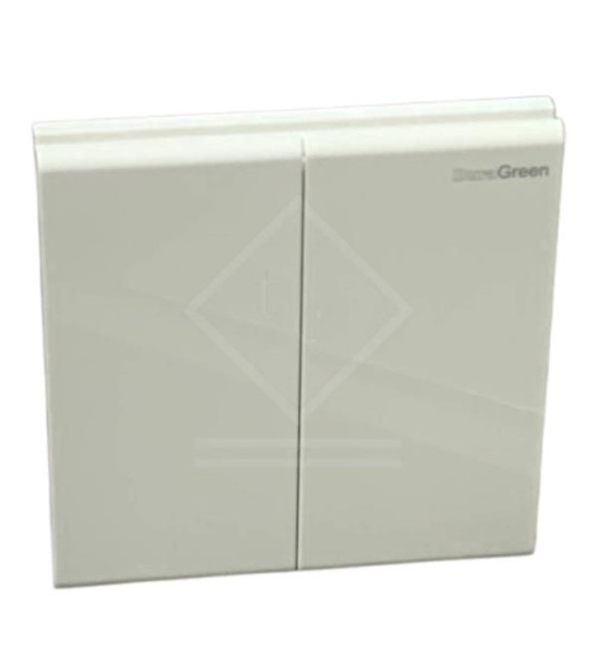 SWITCH 2G 2W WHITE BROADWAY