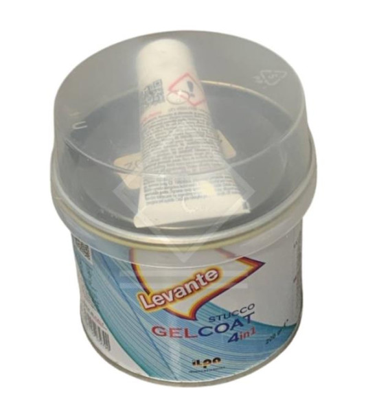 GELCOAT FILLER 200G 2P WHITE LEVANTE