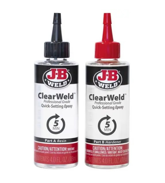 JB-WELD CLEARWELD EPOXY PRO 118ML
