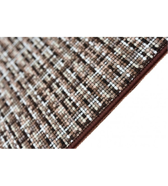 CARPET PIXEL 50X120CM BROWN