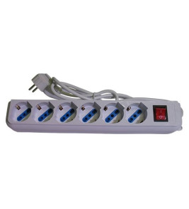 EXTENSION LEAD 6G SCHUKO/IT 16A 1.5M