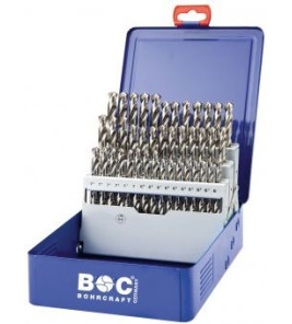 HSS-G DRILL BITS 1.0-5.9MM STEPS OF 0.1MM 50PC HSS-G DRILL BITS 1.0-5.9MM STEPS OF 0.1MM 50PC