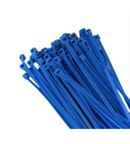 CABLE TIES 200X4.5MM 100PCS BLUE ELEMATIC