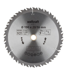 CIRCULAR SAW BLADE 190MM 20 TEETH