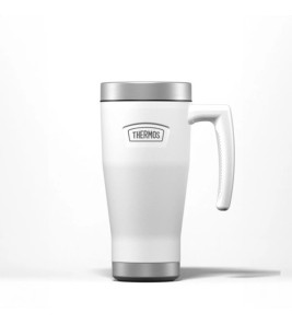 THERMOS TRAVEL MUG 470ML ICE WHITE THERMOS TRAVEL MUG 470ML ICE WHITE