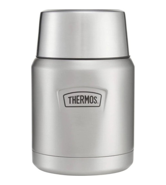 THERMOS ICON 470ML FOOD FLASK STAINLESS STEEL