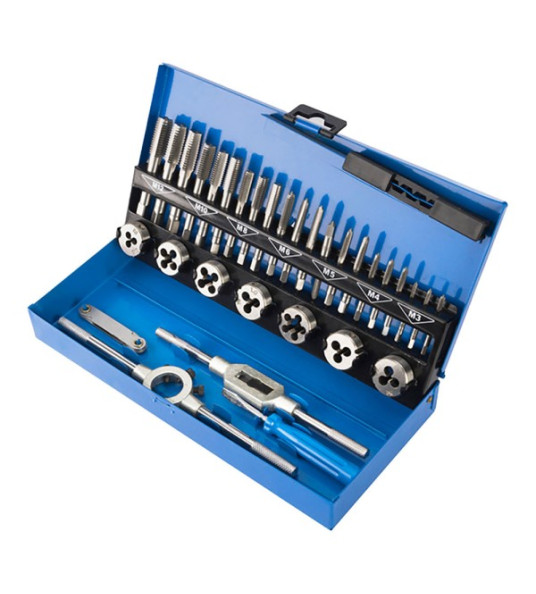 TAP & DIE SET 32PC M3-M12 WORKPRO TAP & DIE SET 32PC M3-M12 WORKPRO
