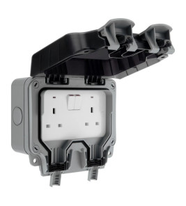 SOCKET OUTLET 2G IP66 TOSUN