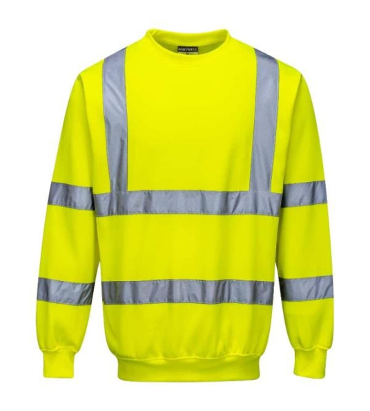 SWEATER HIGH VIZ YELLOW 2XL
