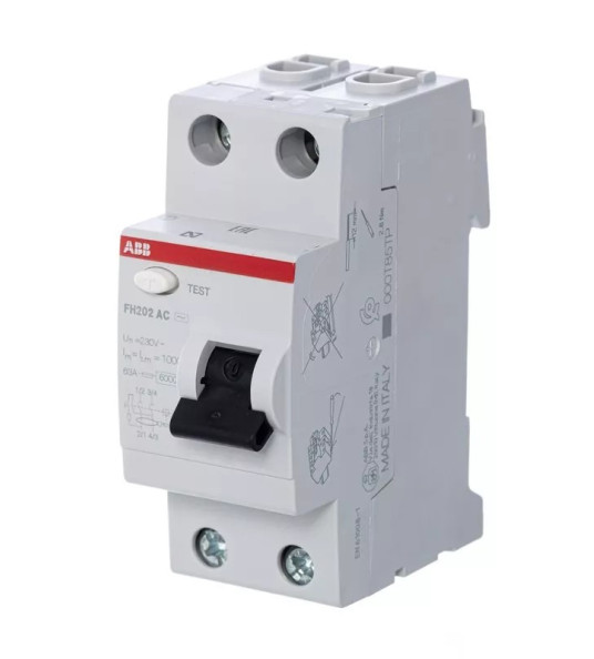 RCD 2P 63A 100MA A-TYPE DORMAN SMITH