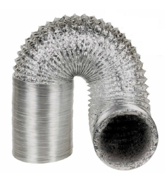 FLEXIBLE ALUMINIUM DUCTING 200MM 10M