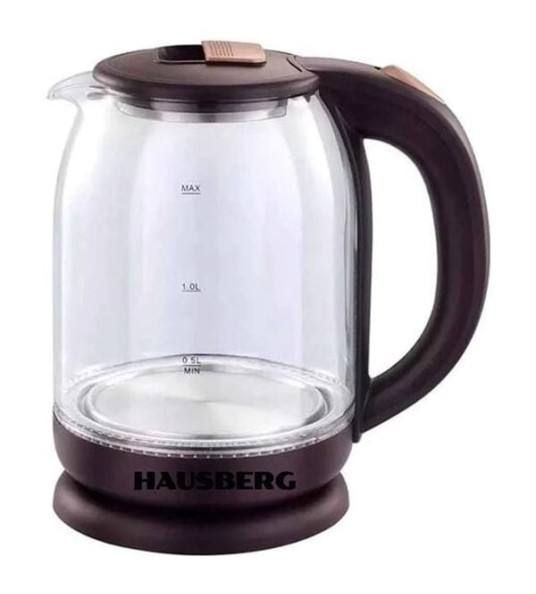 HAUSBERG HB-3616 2L GLASS KETTLE