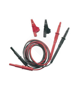 TEST LEAD SET WITH CROCODILE CLIPS