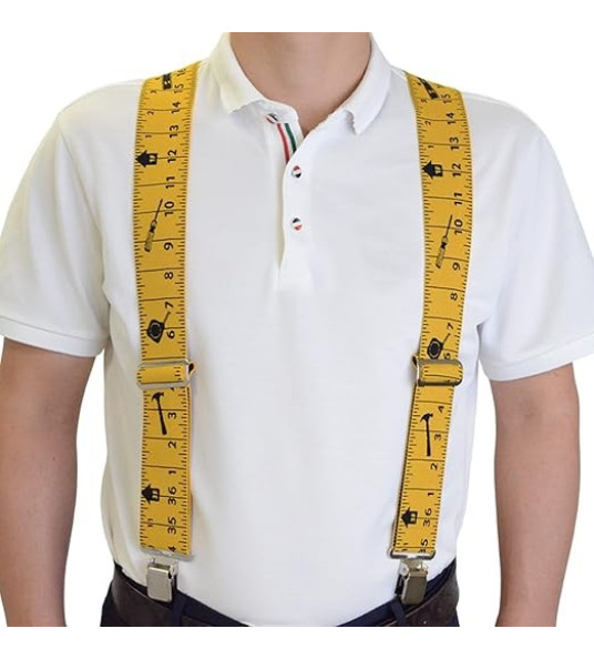 TAPE MEASURE SUSPENDERS 2``