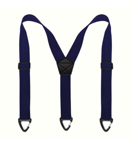 MEN`S SUSPENDERS NAVY BLUE