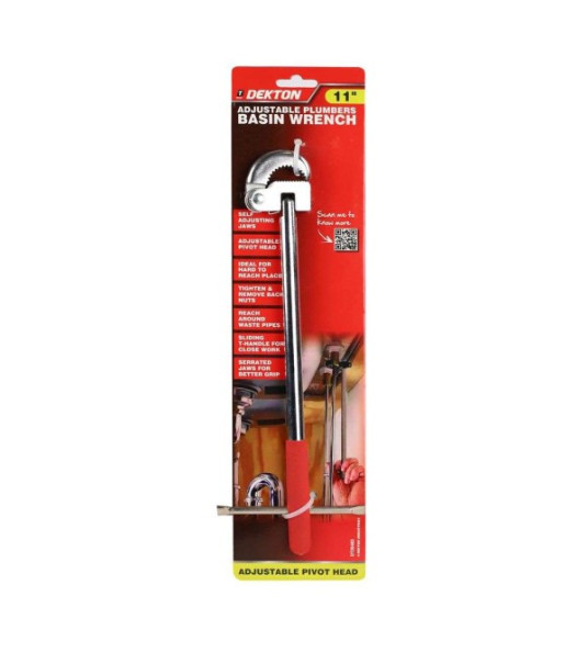 BASIN WRENCH 11`` DEKTON