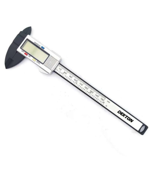 DIGITAL VERNIER CALIPERS 150MM CARBON FIBRE
