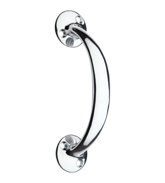 CHROME PLATED BOW HANDLE 6``