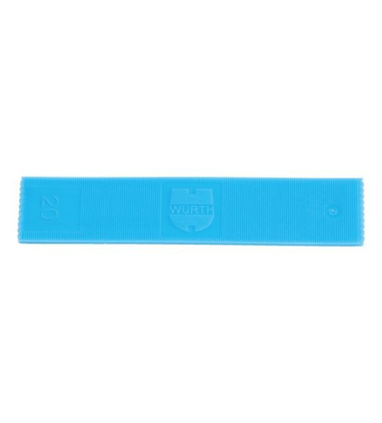 HEIGHT ADJUSTING SPACER 2MM BLUE